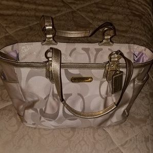 coach gallery signature tote